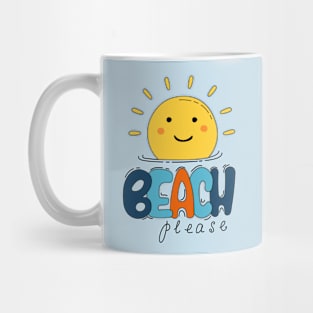 Sun and beach Mug